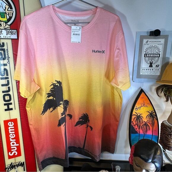 HURLEY®. | ENDLESS SUMMER T-Shirt | Mens LRG | NWT - Picture 1 of 14